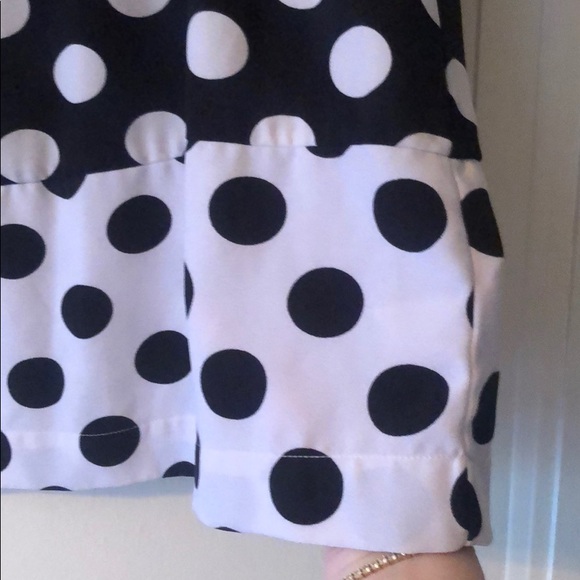 Daniel Rainn Polka Dot Short Sleeve Blouse EUC - Picture 5 of 14
